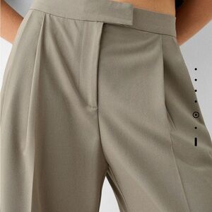 Bershka Relax fit regular formal work pant